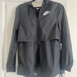 Nike windbreaker, black, size xs